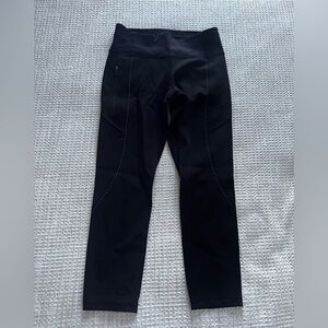 Lululemon reflective cropped leggings